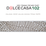  2025 dây trang trí PALOMA hoa văn dệt thêu có sẵn tại kho nhà SX 