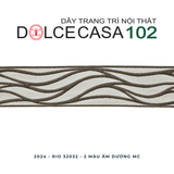  RIO 2024 dây trang trí dệt jacquard 32032 có sẵn tại nhà máy 