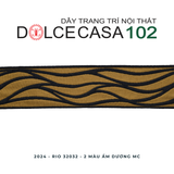  RIO 2024 dây trang trí dệt jacquard 32032 có sẵn tại nhà máy 