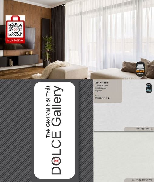  Vải màn rèm gió 2024 Something Precious Sheer And Voile Fabrics II 