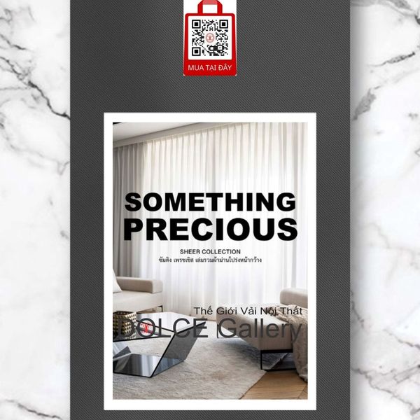  Vải màn rèm gió 2024 Something Precious Sheer And Voile Fabrics II 