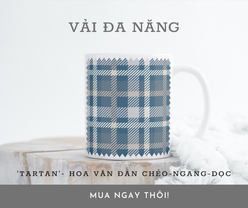  N312 VẢI ĐA NĂNG NHÓM HOA VĂN TARTAN 