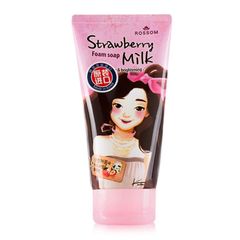 Sữa rửa mặt tinh chất sữa dâu Rossom Strawberry Milk