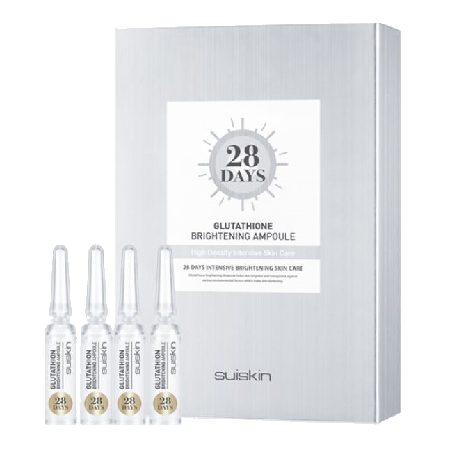 Set Tinh Cht Dng Trng Da Suiskin Glutathione Brightening Ampoule   aedemo