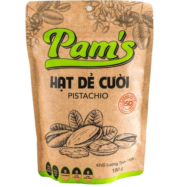 Hạt dẻ cười Pam's (Bịch 180G)