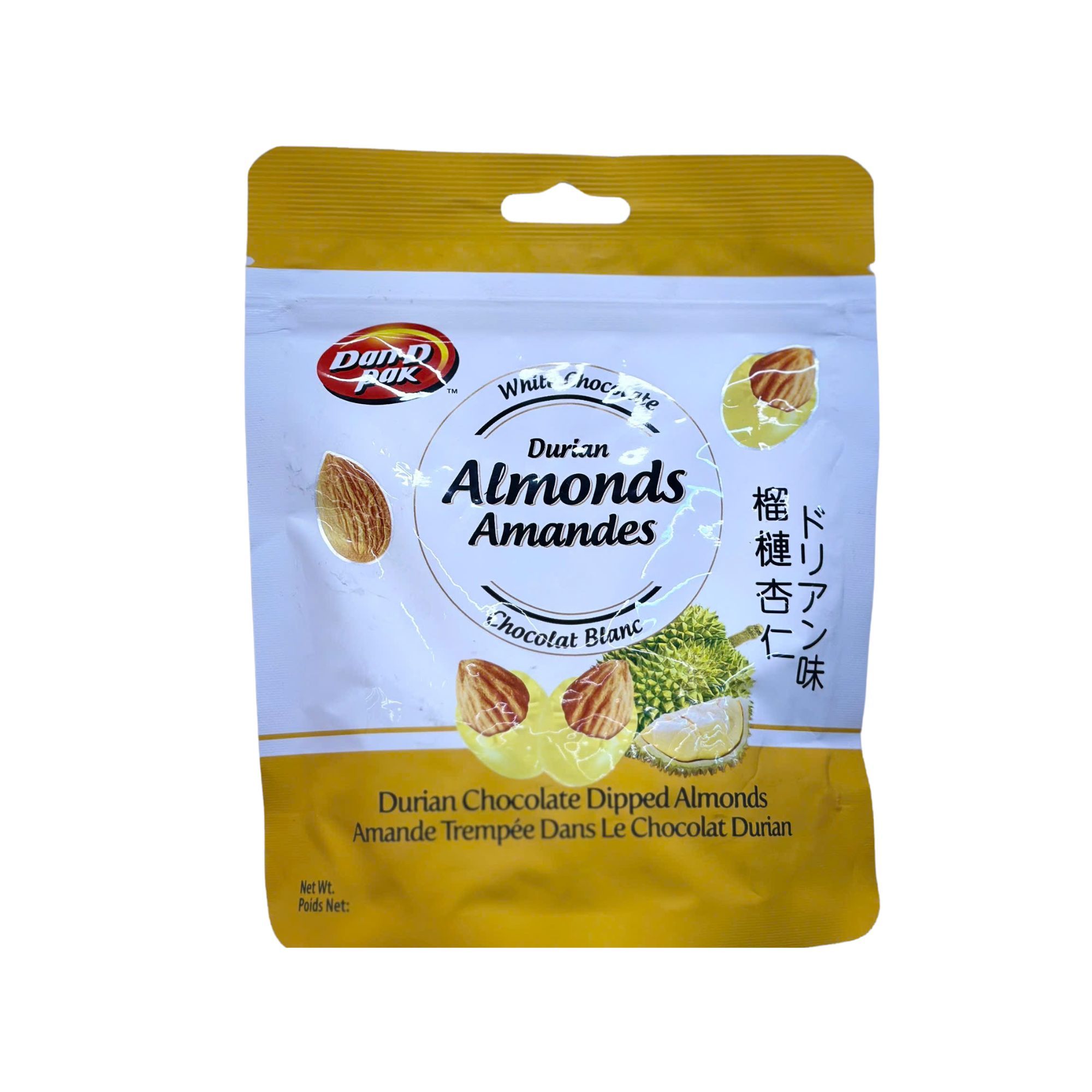  Socola bọc hạnh nhân Dan D Park vị sầu riêng 130g 