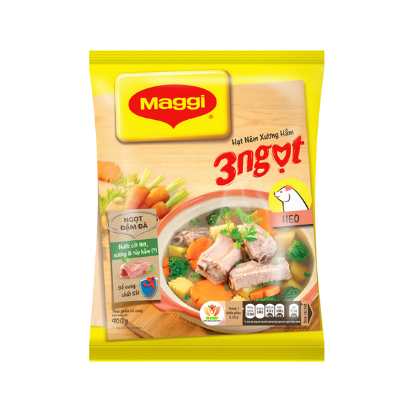 Hạt nêm vị heo 3 Ngọt Maggi 900 g (I0008606)