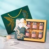  Hộp quà tặng tổ yến chưng đường phèn The Finest Bird's Nest 420 ml (6 hủ/hộp) 