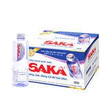  Nước uống Ion kiềm thiên nhiên Saka chai 355 ml 
