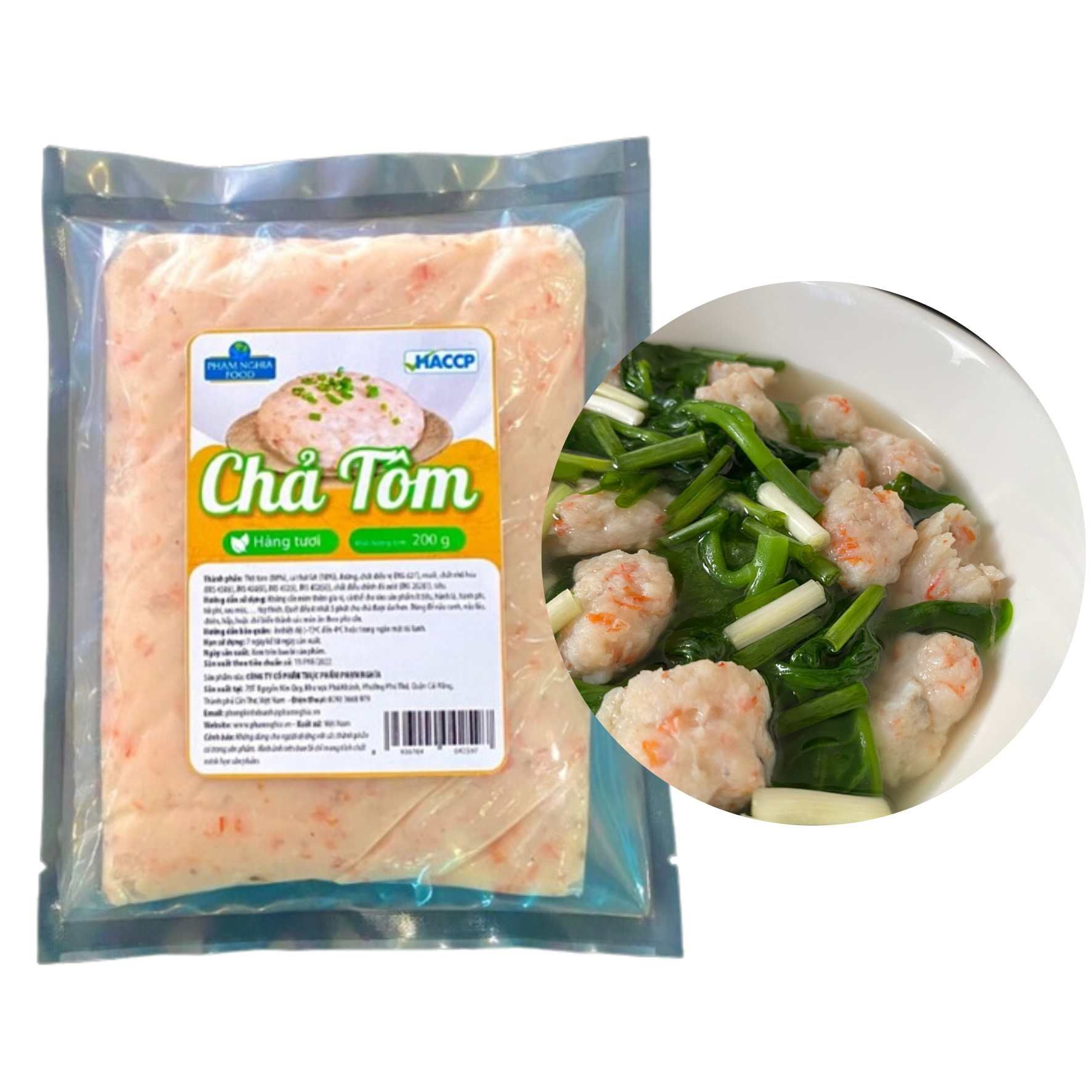  [Tươi] Chả tôm Hapi 200G 