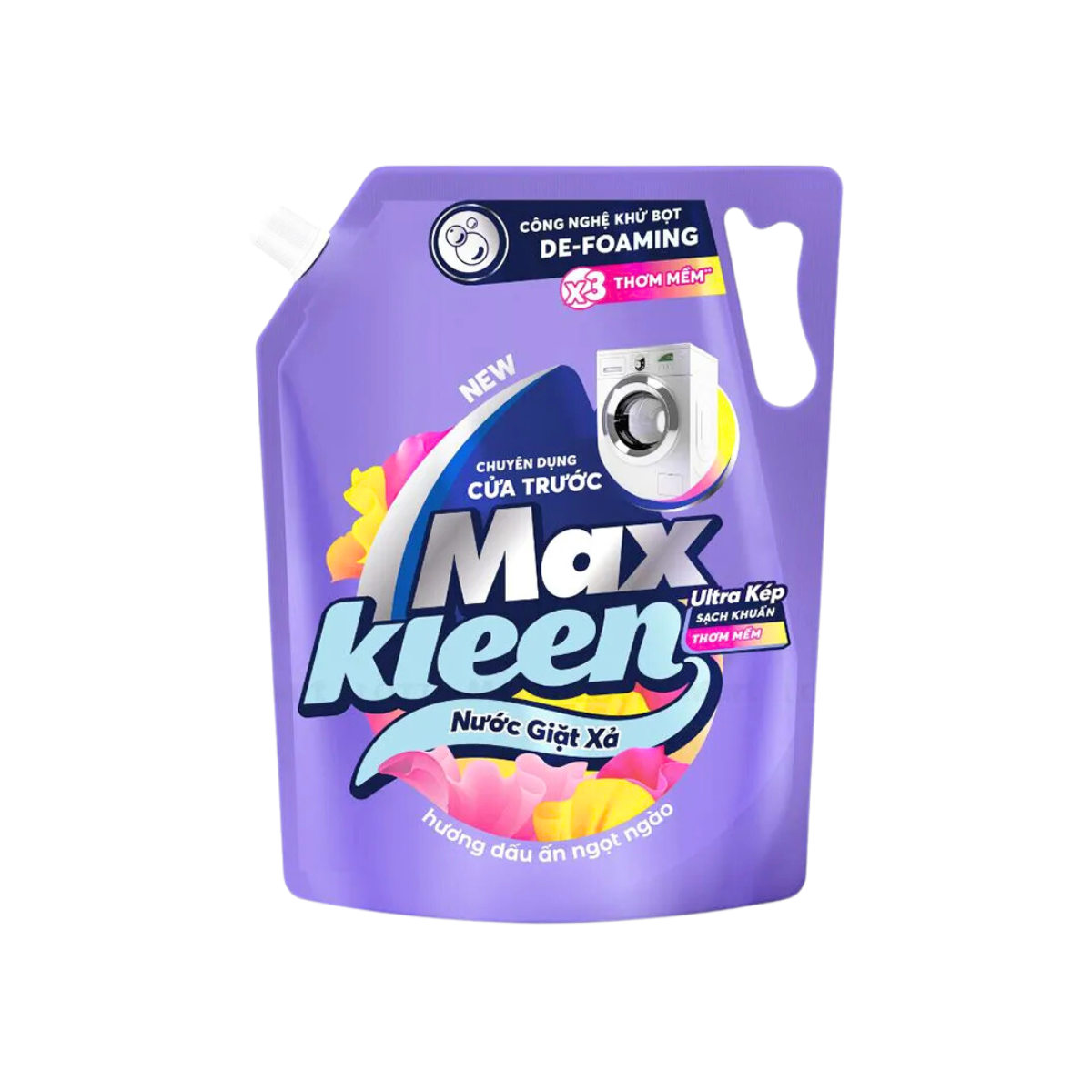  Nước giặt xả Maxkleen hương dấu ấn ngọt ngào chuyên dụng cửa trước 3.6 kg (I0016026) 