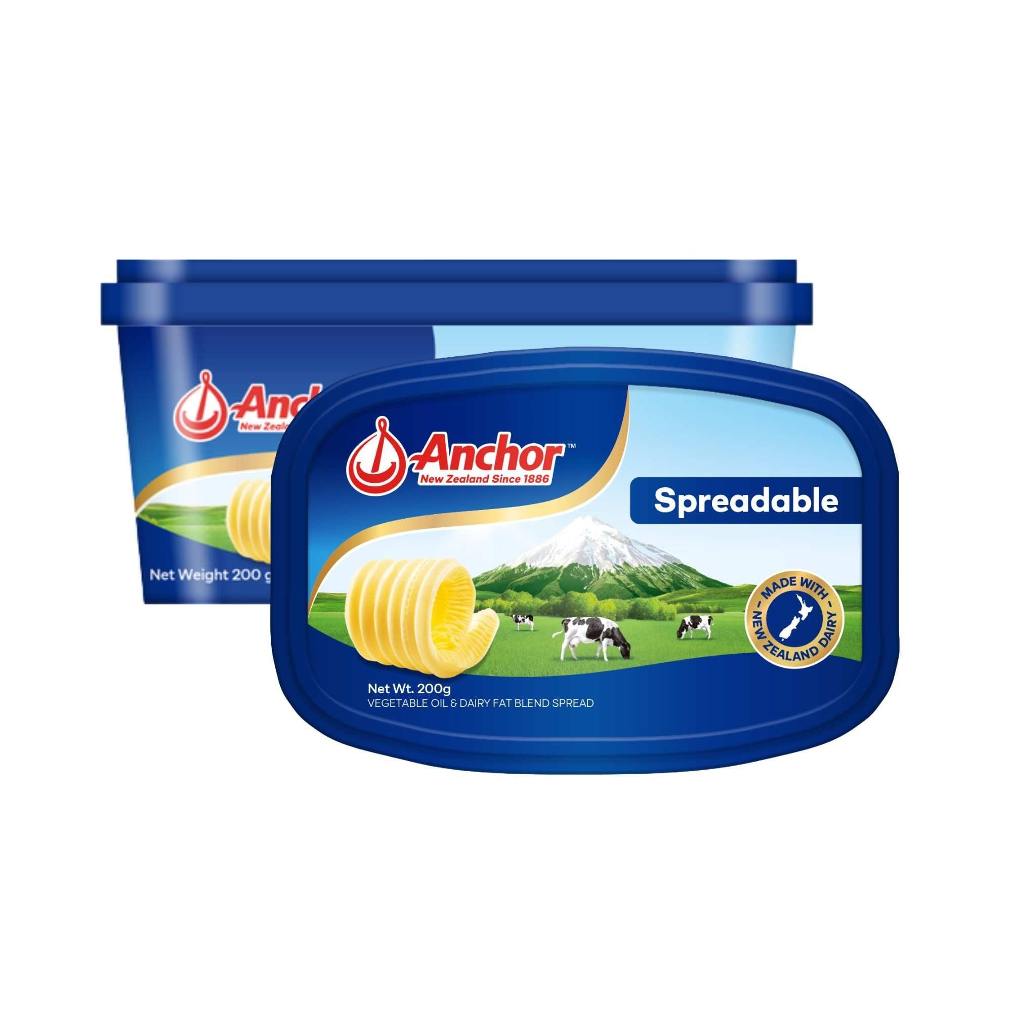  Bơ thực vật dạng phết Anchor 200 g 