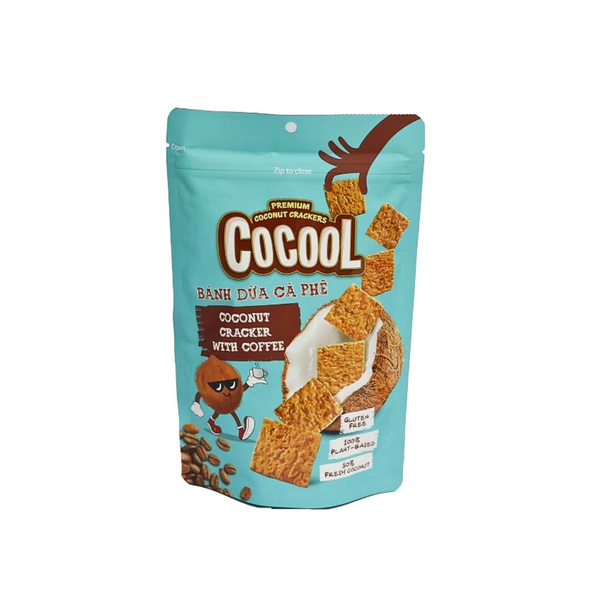  Bánh dừa cà phê Cocool 80 g 