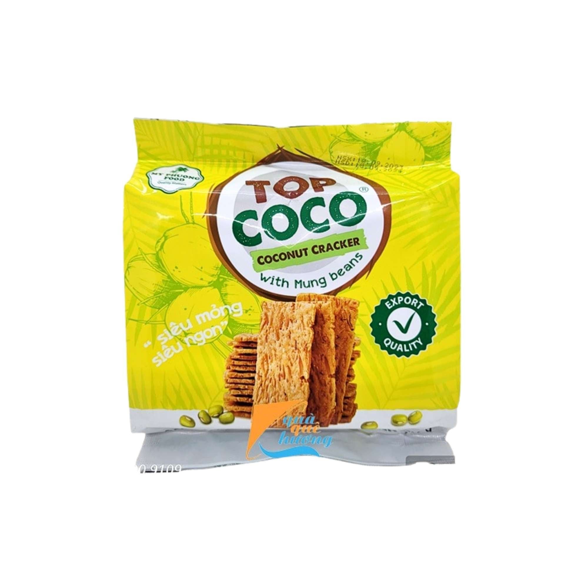  Bánh dừa nướng đậu xanh Topcoco 150 g 