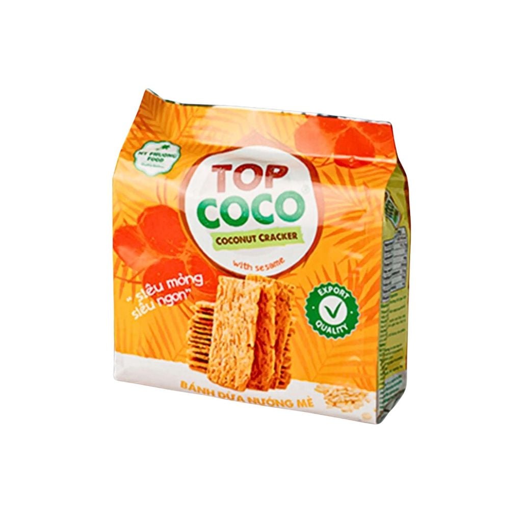  Bánh dừa nướng mè Topcoco 150 g 