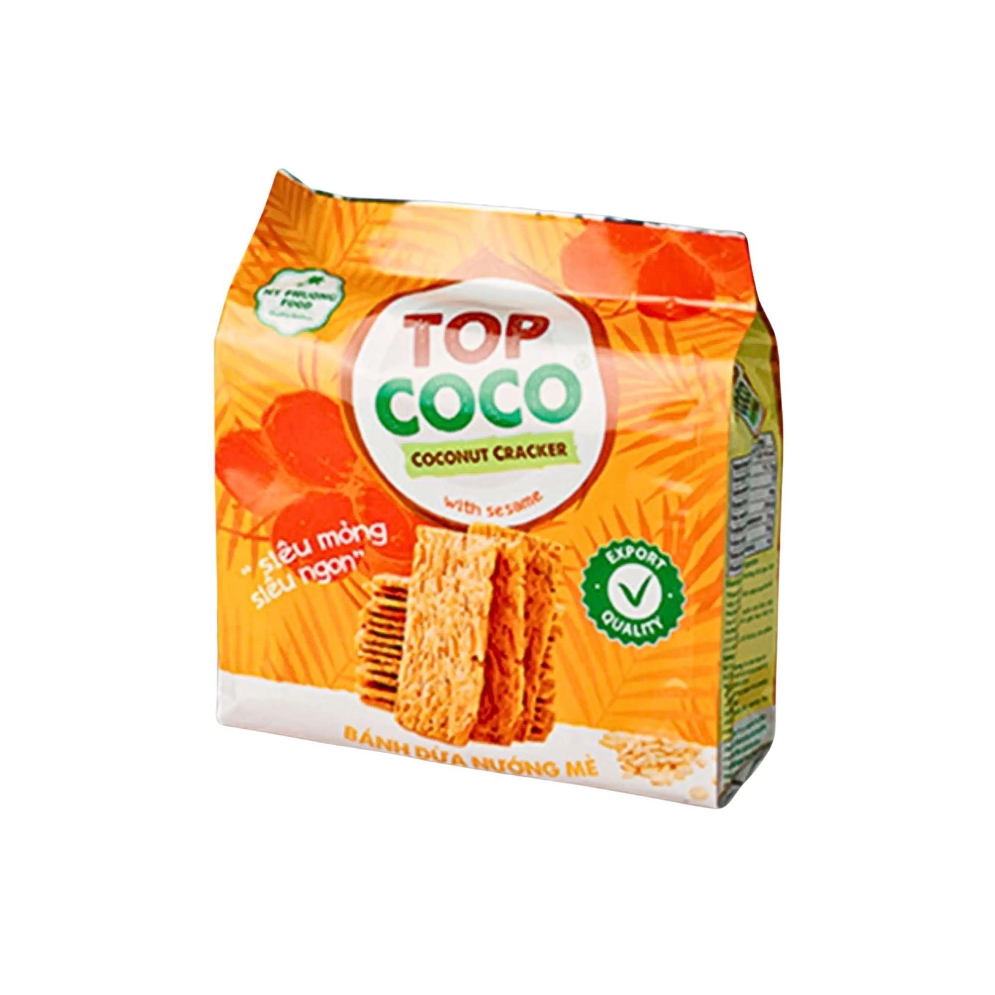  Bánh dừa nướng mè Topcoco 150 g 