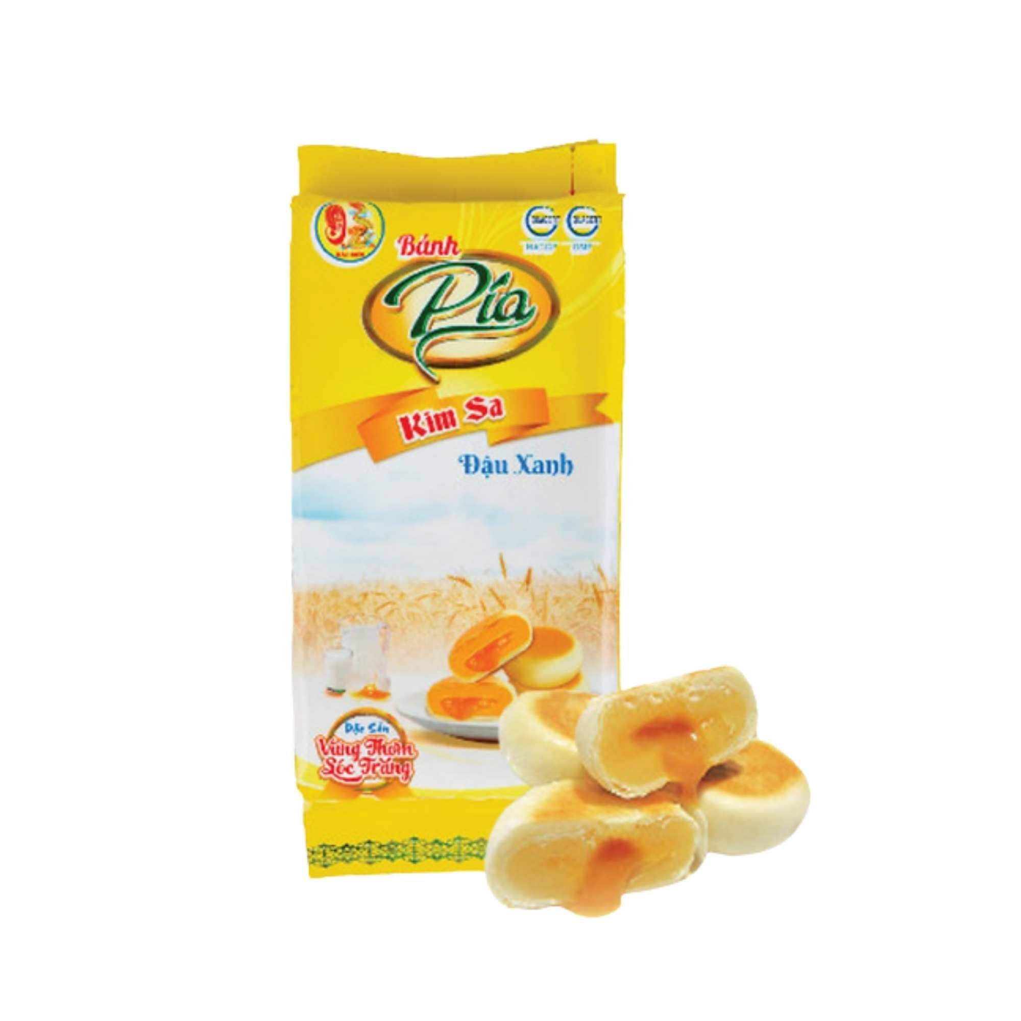  Bánh pía kim sa đậu xanh Hải Sơn 240 g 
