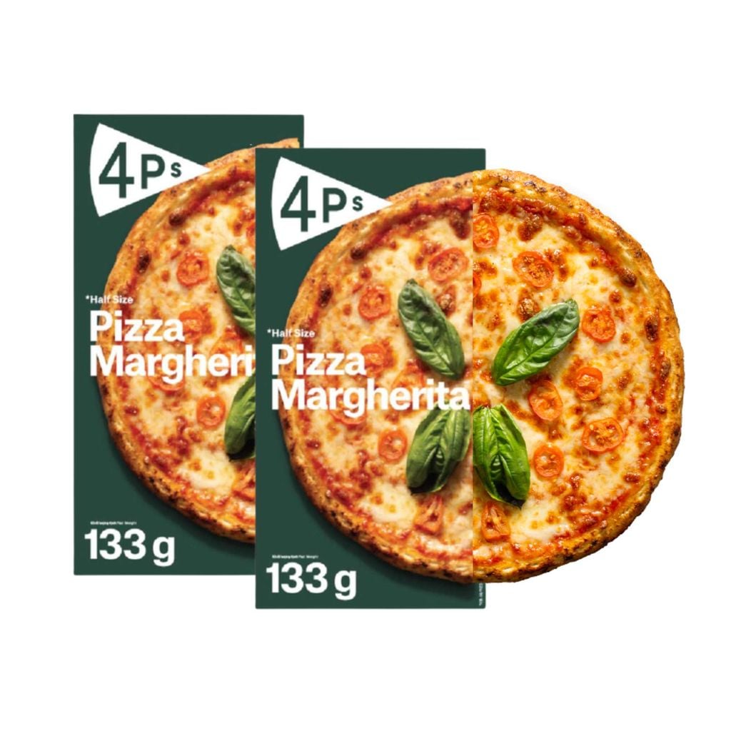  [Đông lạnh] Bánh pizza napoli cà chua size half 4Ps 138 g 