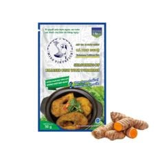 Bột Gia Vị Hoàn Chỉnh Cá Kho Nghệ Gia Vị Trân Châu gói 50 g tại Farmers Market