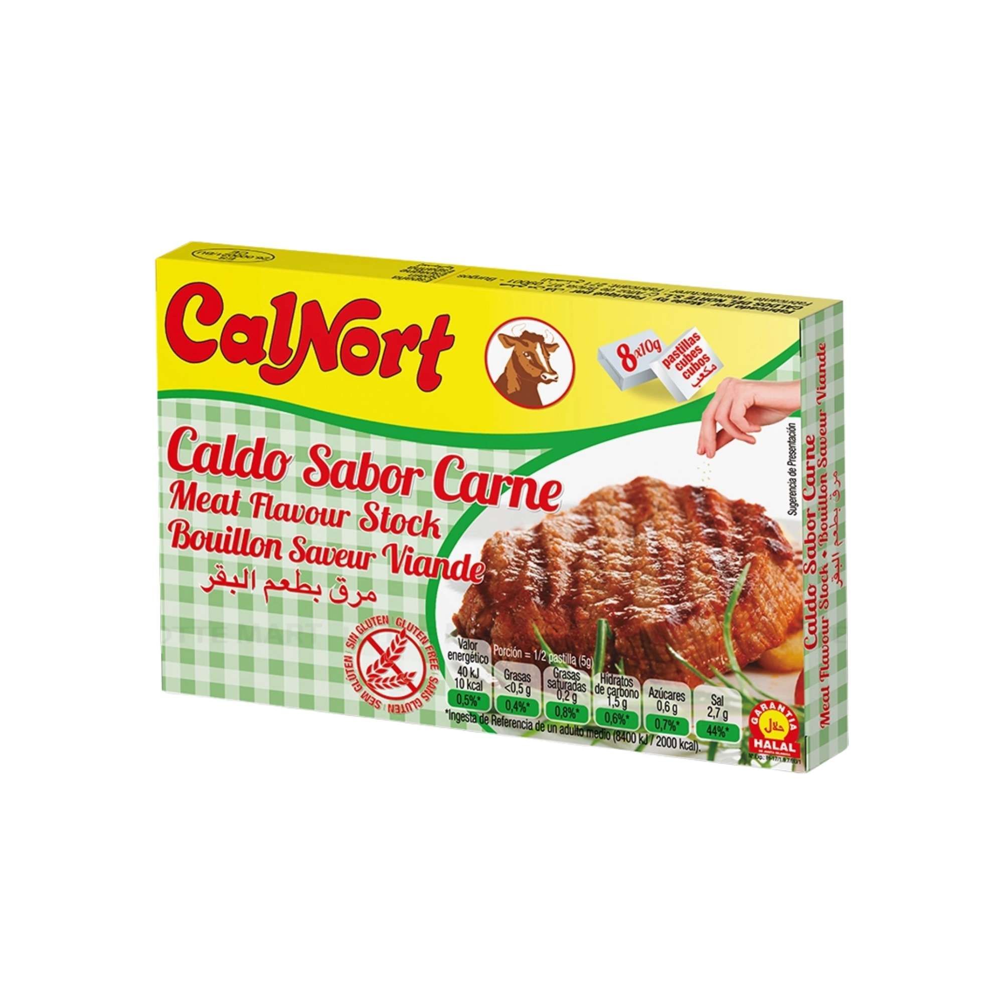  Bột Nêm Vị Bò Calnort vỉ 80 g 