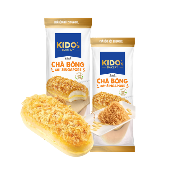 Bánh chà bông xốt Singapore Kido 55 g (I0012021)