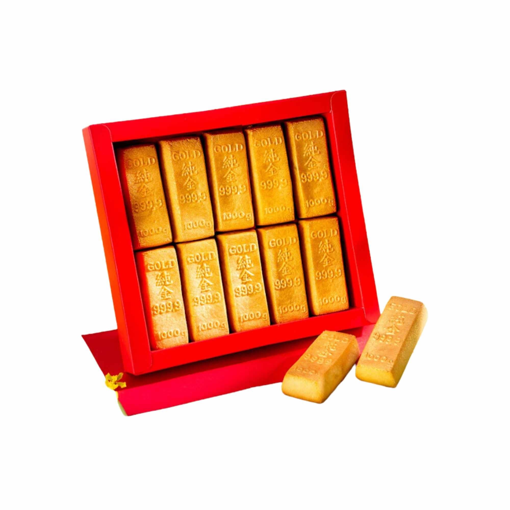  Bánh dứa vàng cây Phú Quý ( 10Cây/Hộp) 