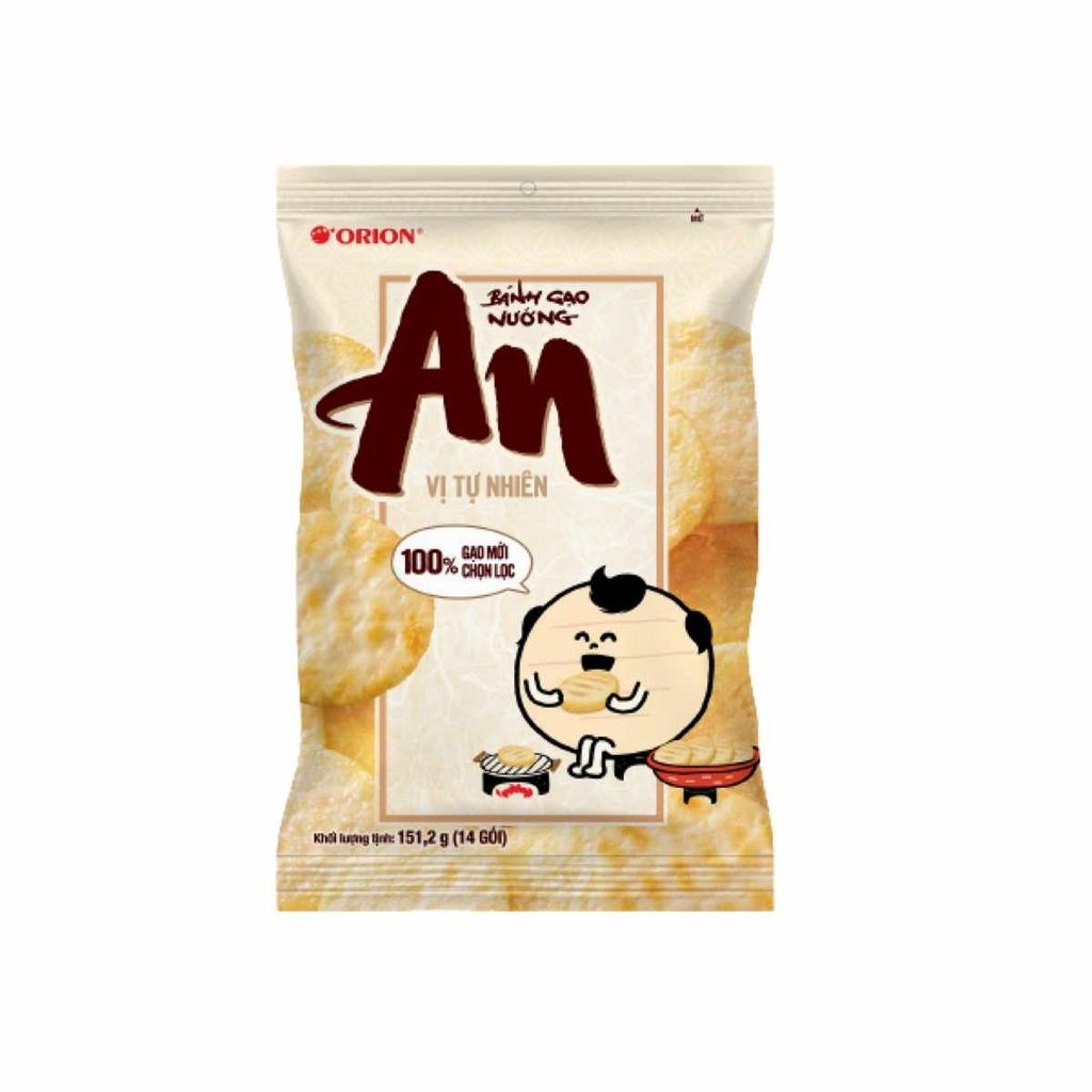  Bánh gạo An tự nhiên gói 151,2 g 