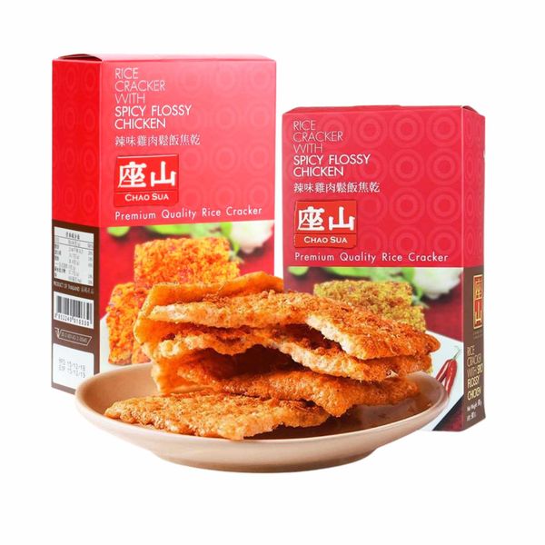 Bánh gạo chà bông gà vị cay Thái Lan 80G (I0011582)