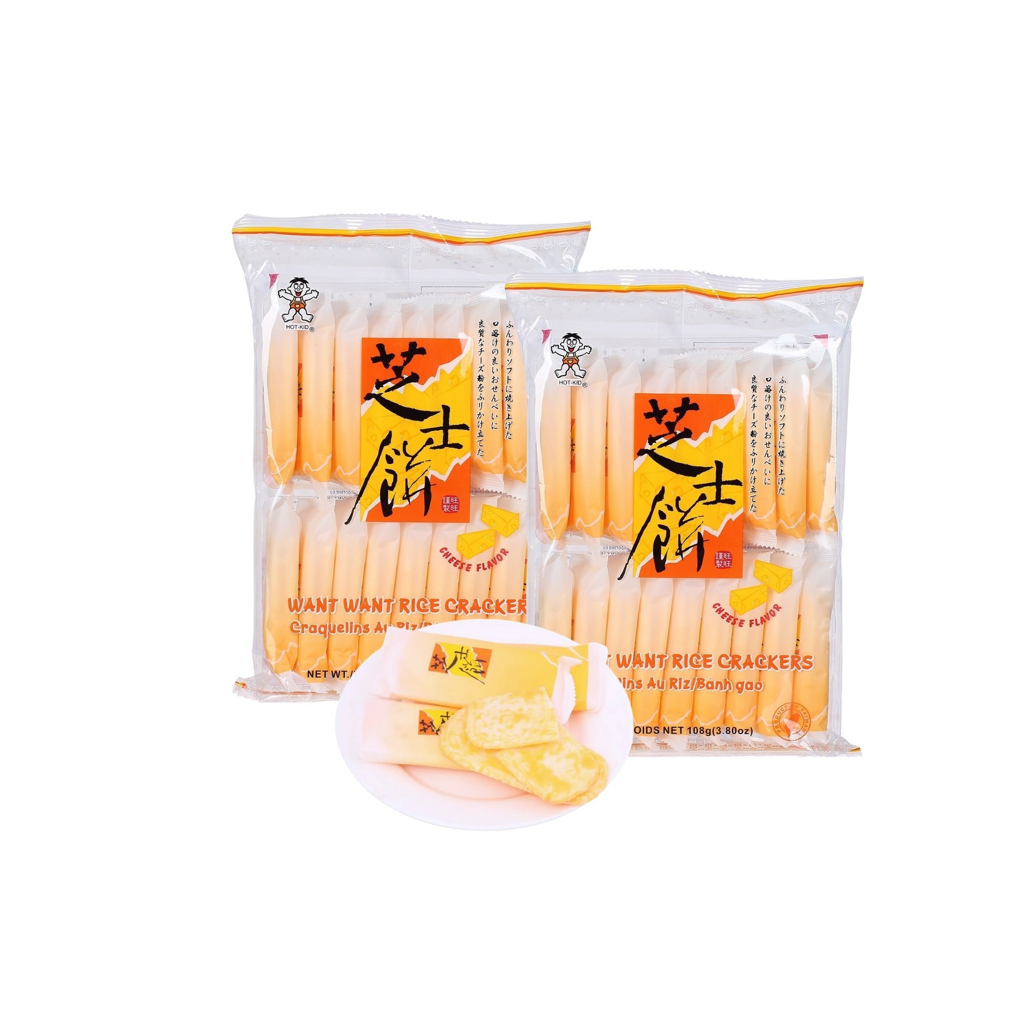  Bánh gạo vị phô mai Want Want 108g (I0013274) 