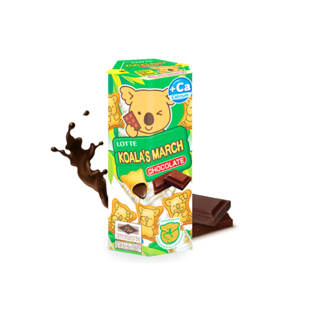  Bánh gấu Koala’s March Lotte nhân Socola 195G (I0016381) 