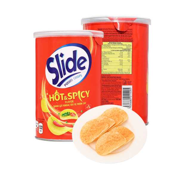 Bánh khoai tây snack Slide vị hot & spicy 65 g (I0015915)