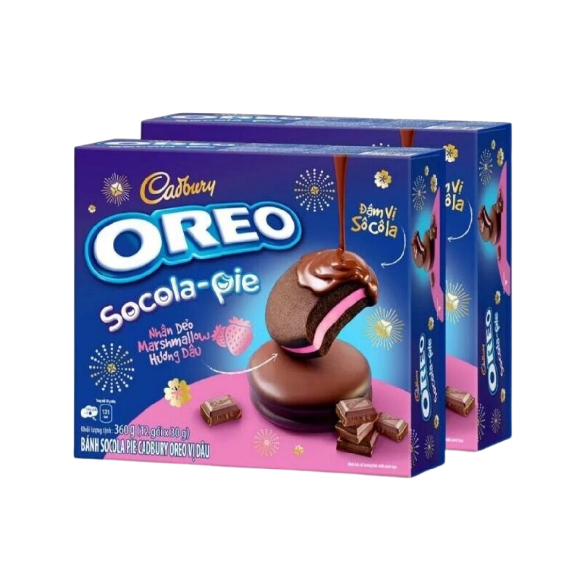  Bánh Oreo Socola Pie dâu 360 g (I0015911) 