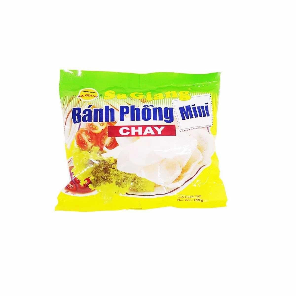  Bánh phồng chay rau củ Sa Giang túi 100 g 