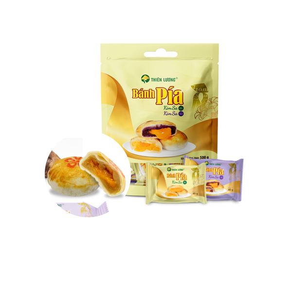 Bánh pía kim sa (đậu+môn) Thiên Lương 480G