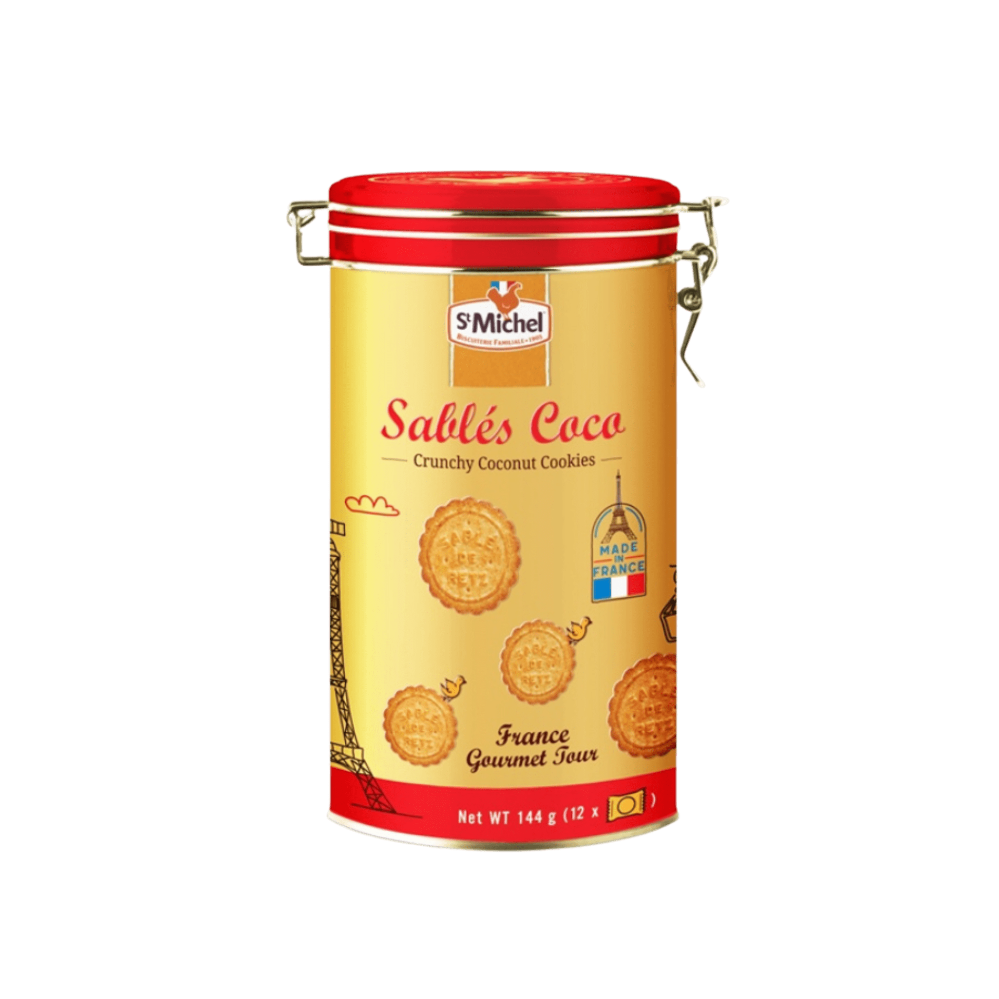  Bánh quy bơ St Michel Sablés Coco (140G) 