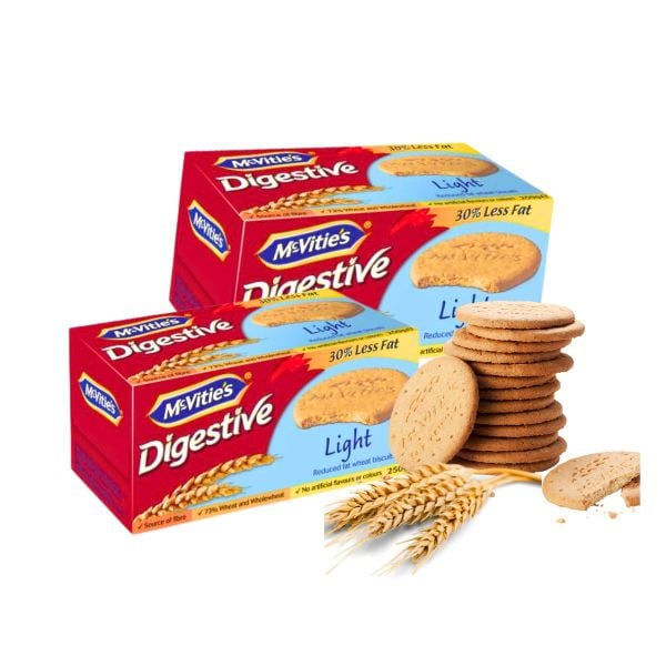 Bánh quy lúa mì nguyên cám ít béo McVities 250 g (I0000060)