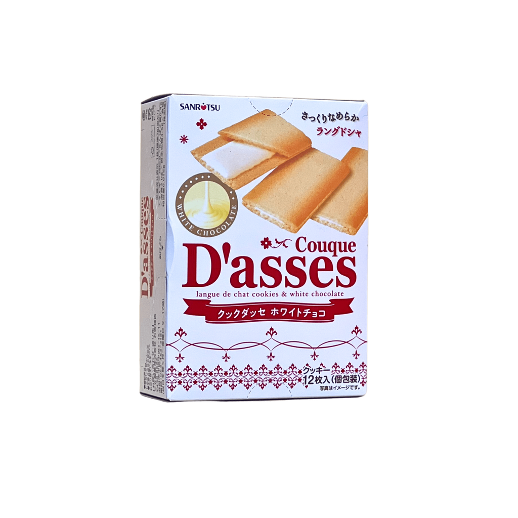  Bánh quy nhân socola trắng D'asses (90G) (I0009945) 