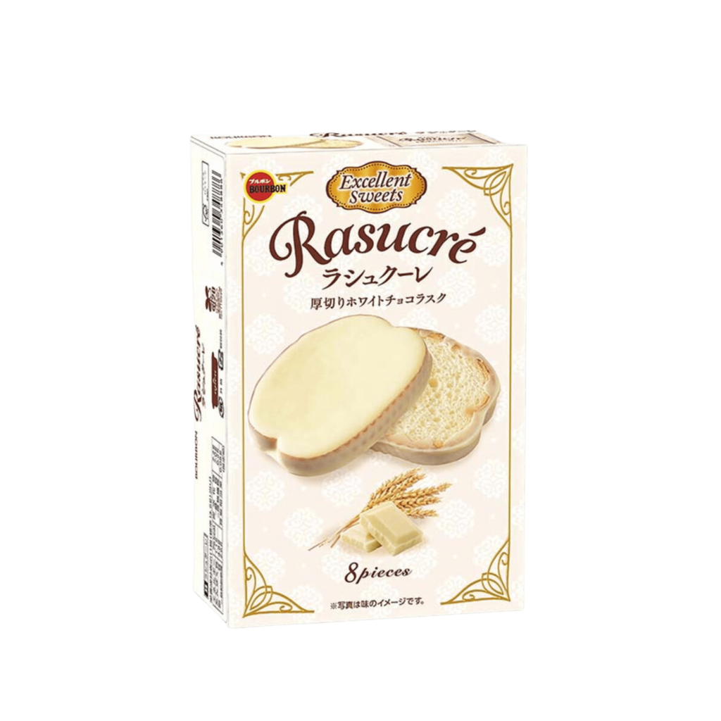  Bánh quy phủ socola trắng Bourbon Rasucre (96.3G) 