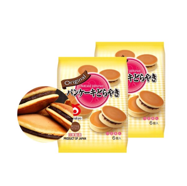 Bánh rán nhân đậu đỏ vị truyền thống Marukyo Dorayaki 310g