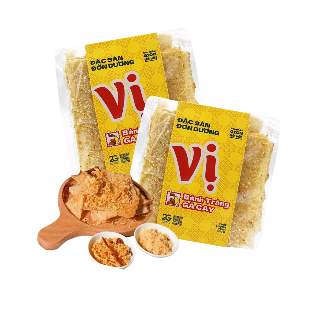  Bánh tráng gà cay Vị 