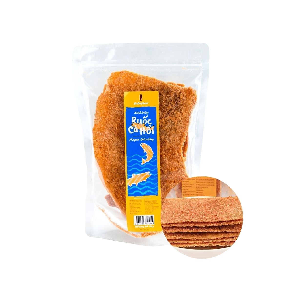  Bánh tráng ruốc cá hồi Cô Ba 120g (I0000460) 