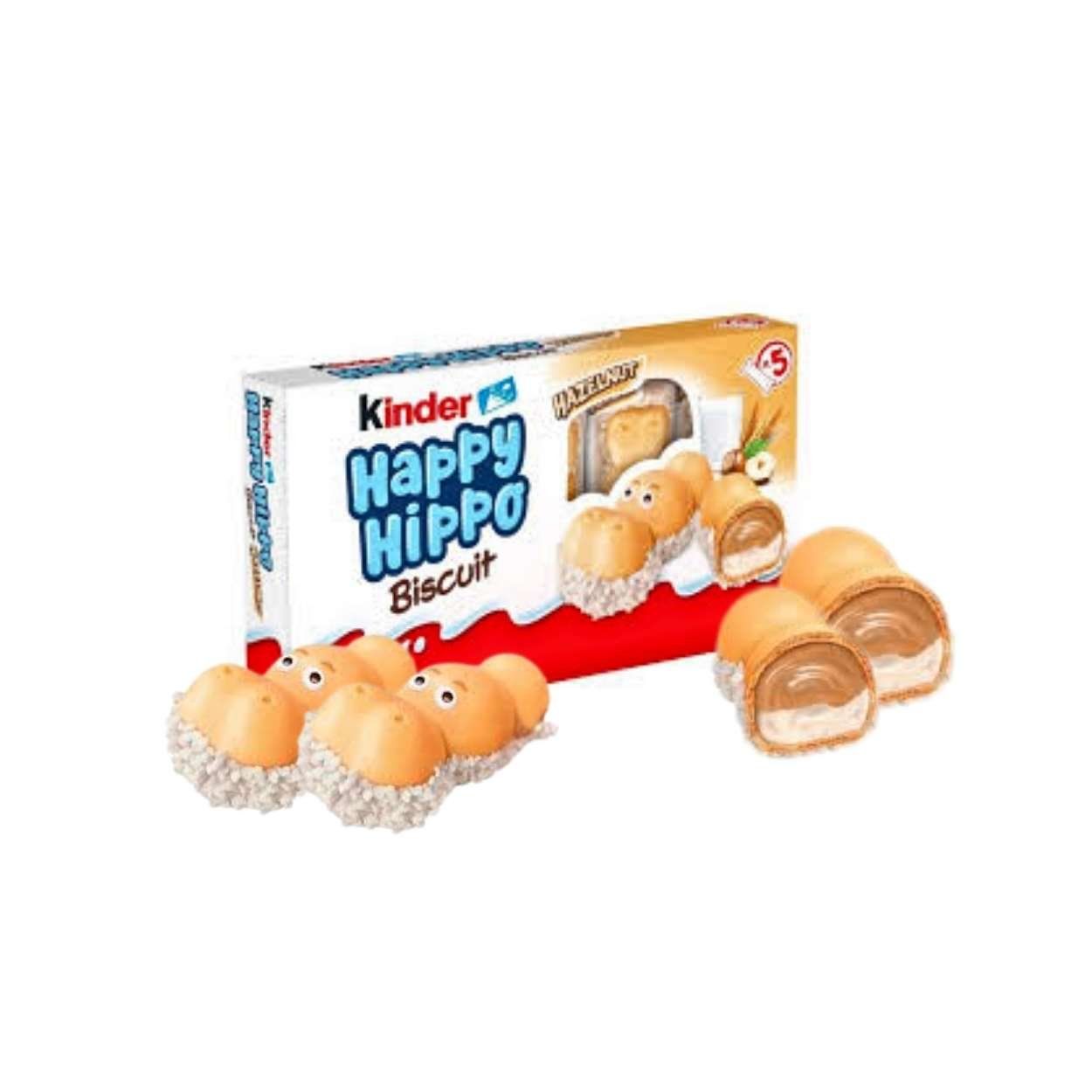  Bánh xốp nhân kem hạt phỉ Kinder Happy Hippo 103.5 g (I0021644) 