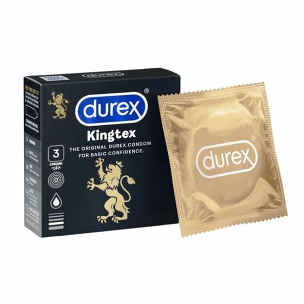 Bao cao su Durex Kingtex 3S