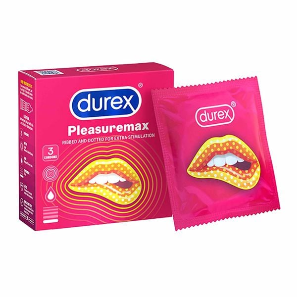 Bao cao su Durex Pleasuremax 3S