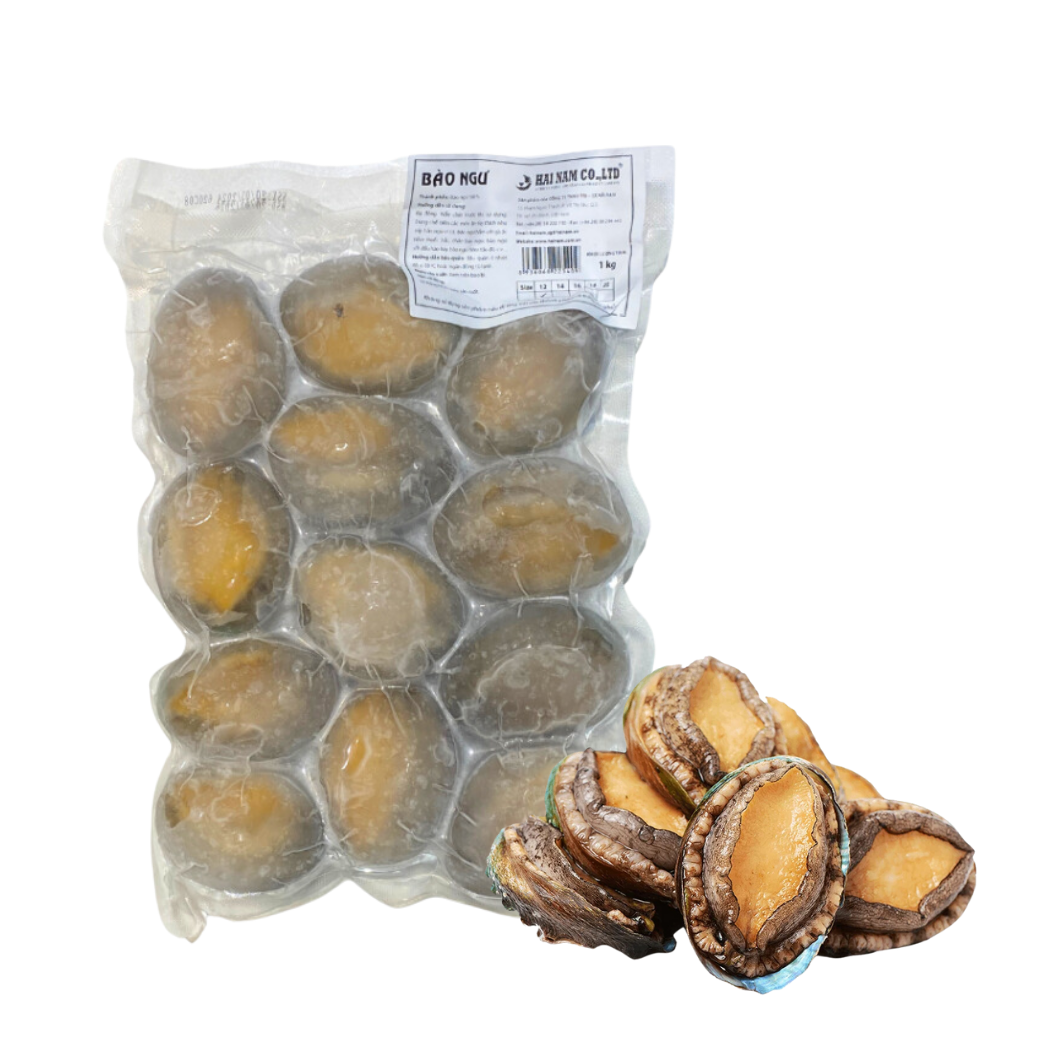  [Đông lạnh] Bào ngư nguyên con 1 kg 