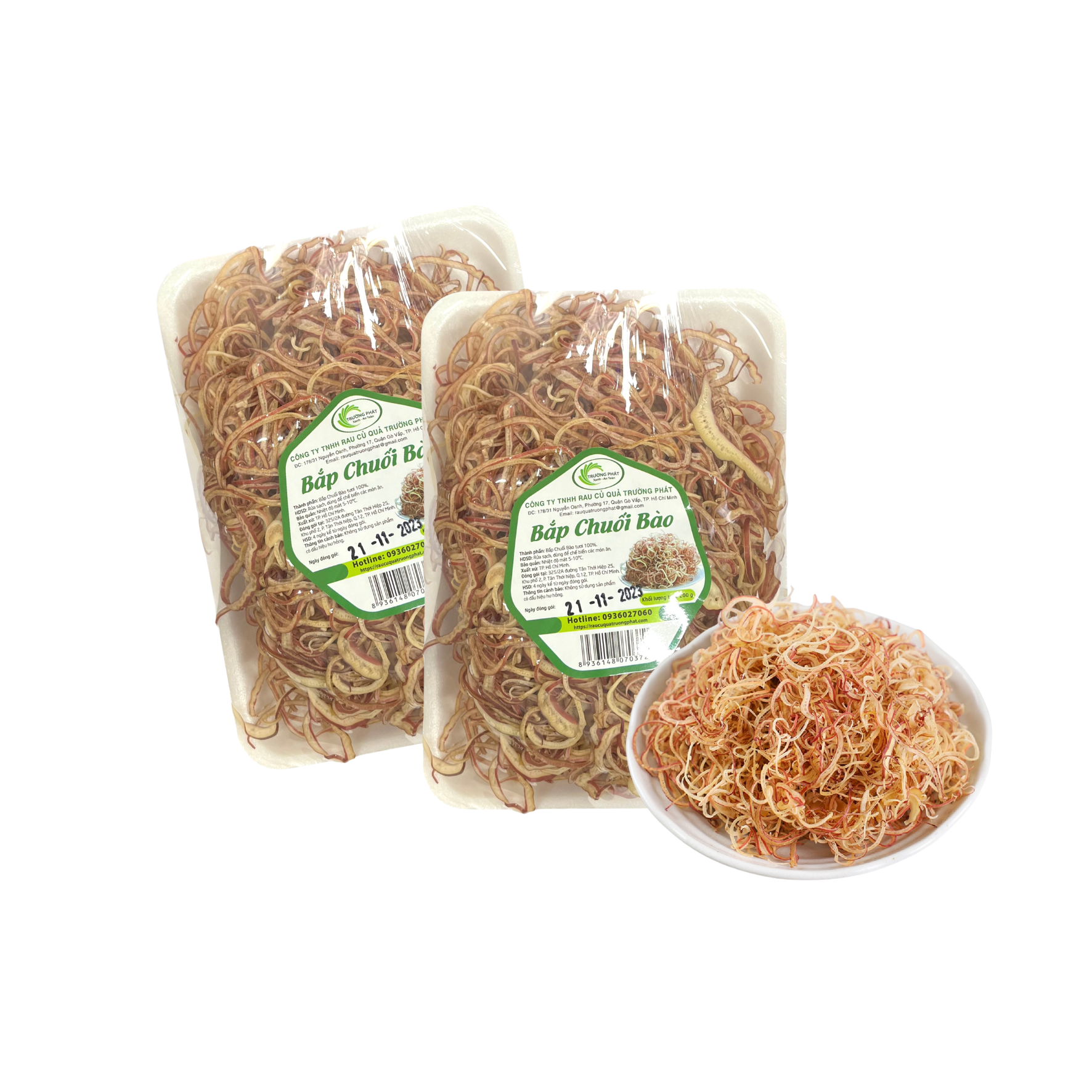 Bắp chuối bào Vietgap - 200G/Gói 