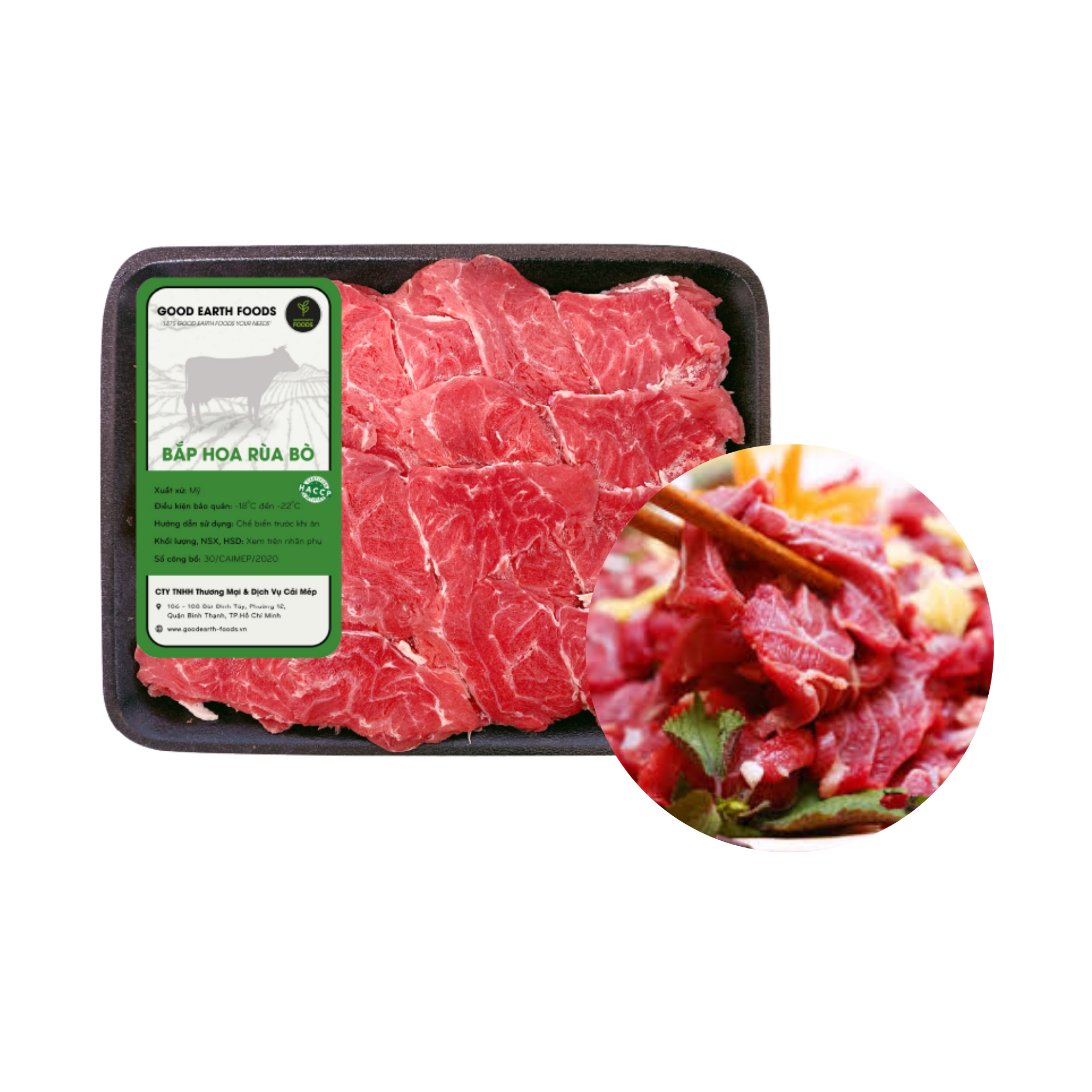  [Đông lạnh] Bắp lõi rùa bò mỹ GEF 300G (I0015359) 