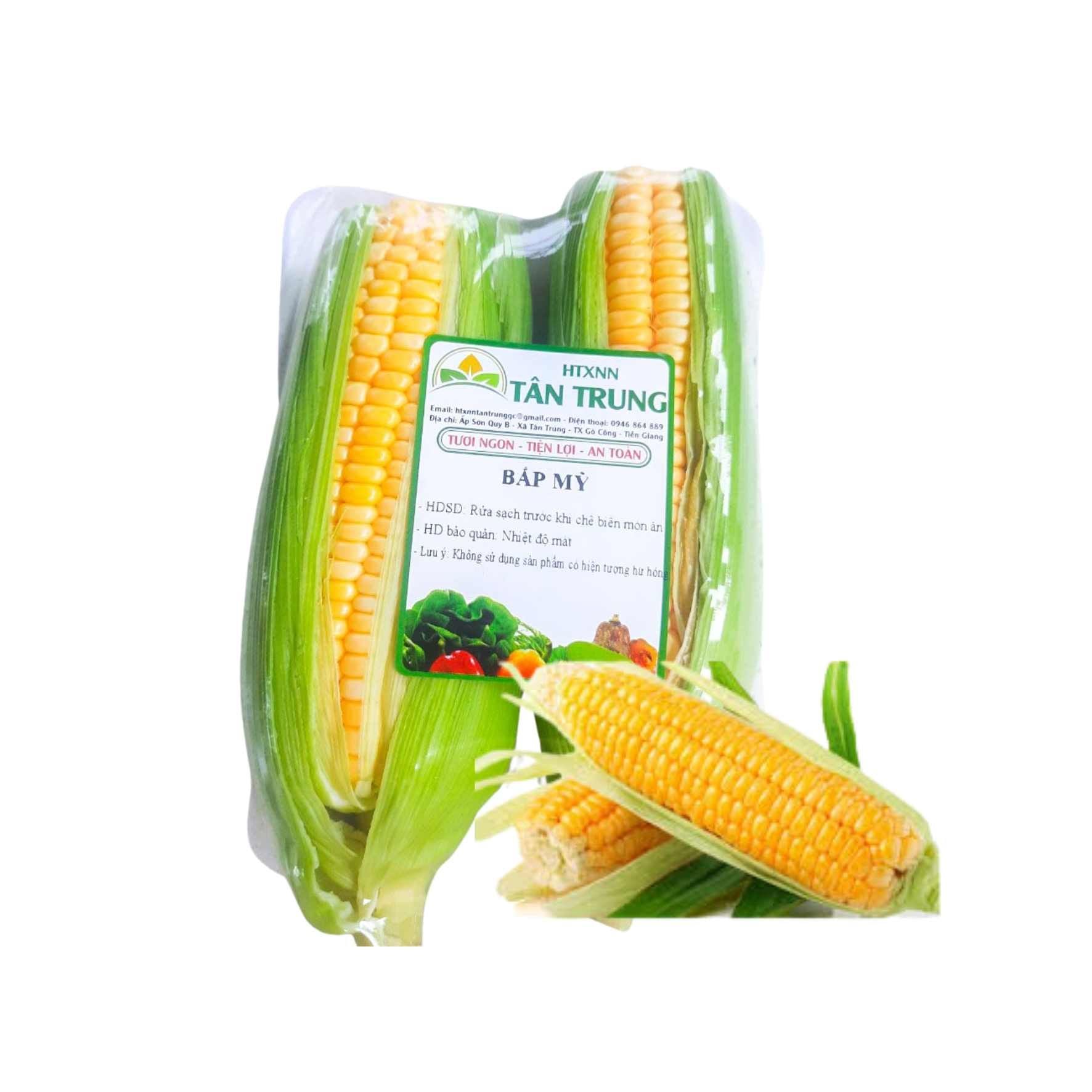  Bắp mỹ Vietgap Trường Phát 2 trái (I0014442) 