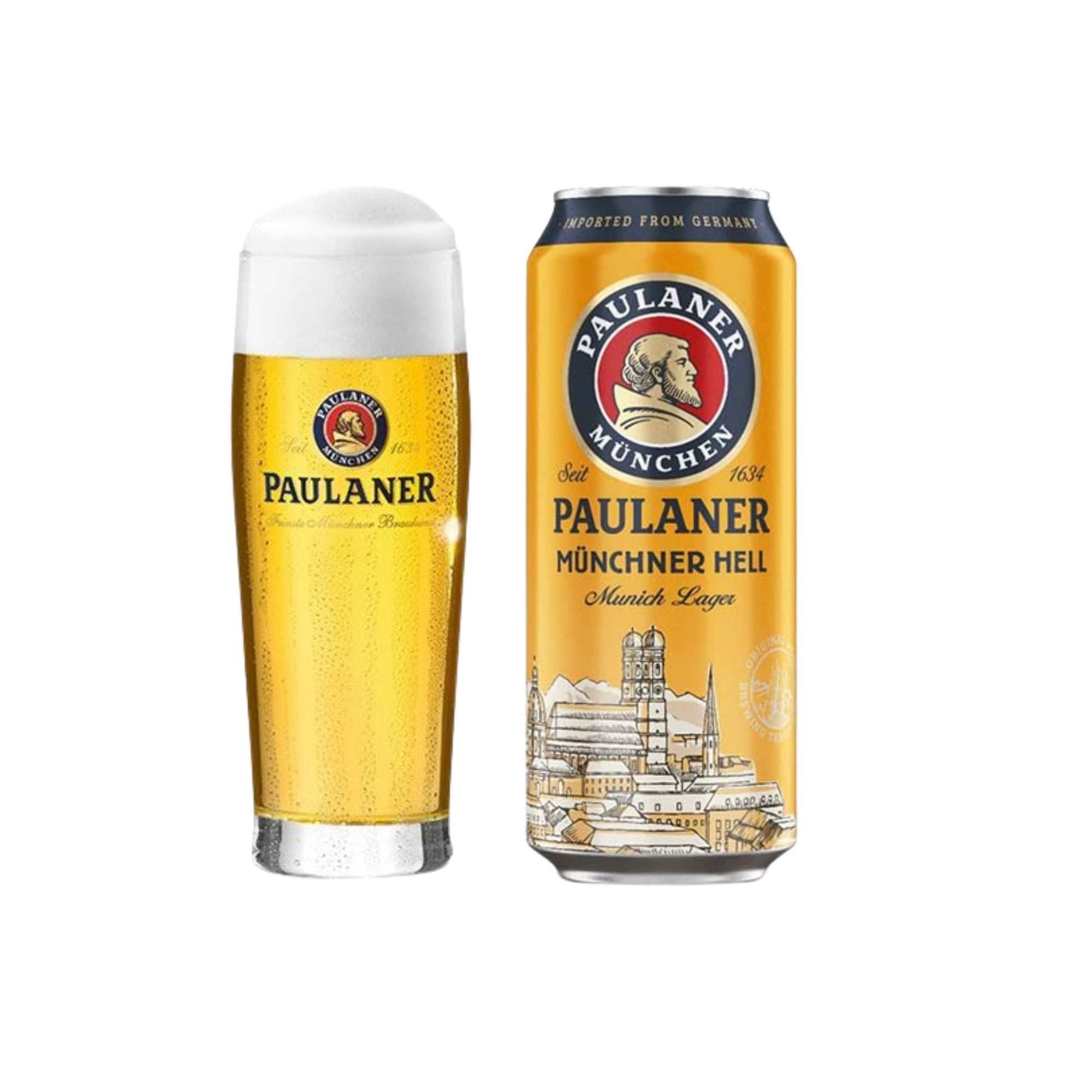  Bia lon Paulaner Münchner Hell 500 ml 