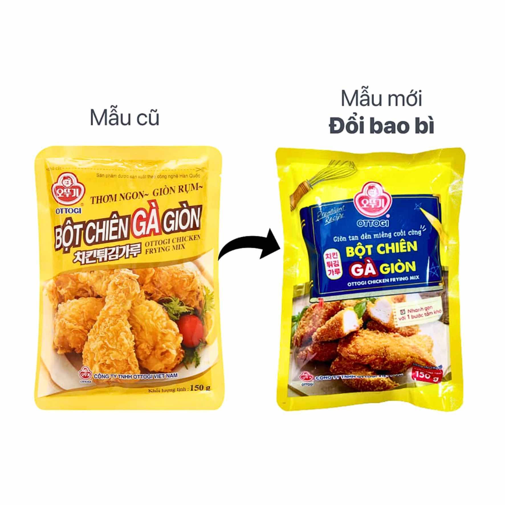  Bột chiên gà giòn Ottogi 150g 